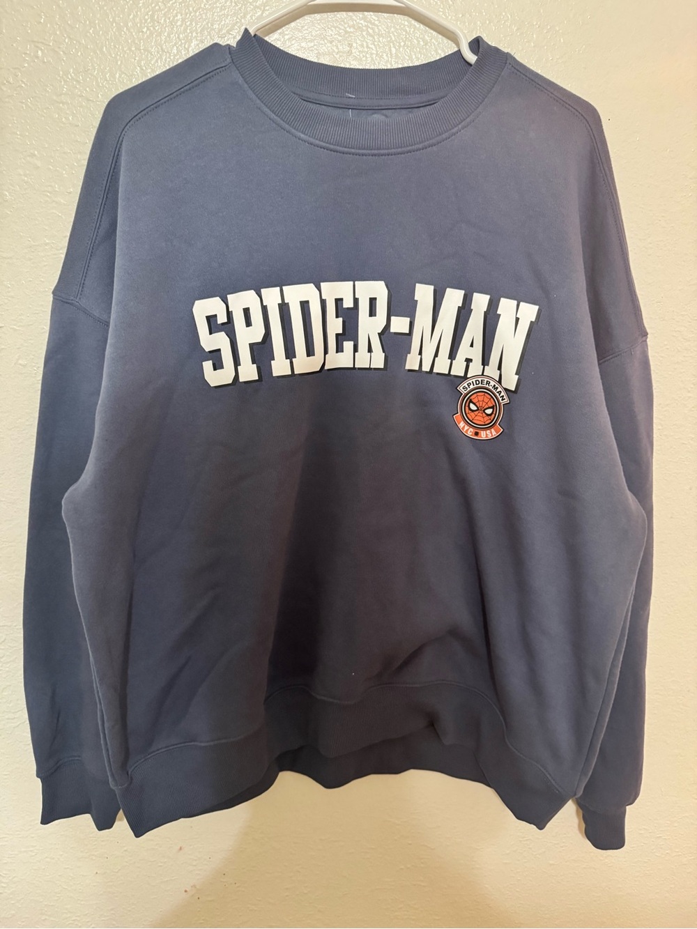 Marvel The Amazing Spider-Man “NYC USA” Women’s Sweater Size Medium
